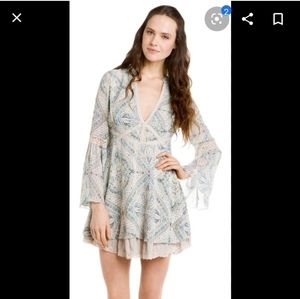 Free people paisley moonlight bay dress